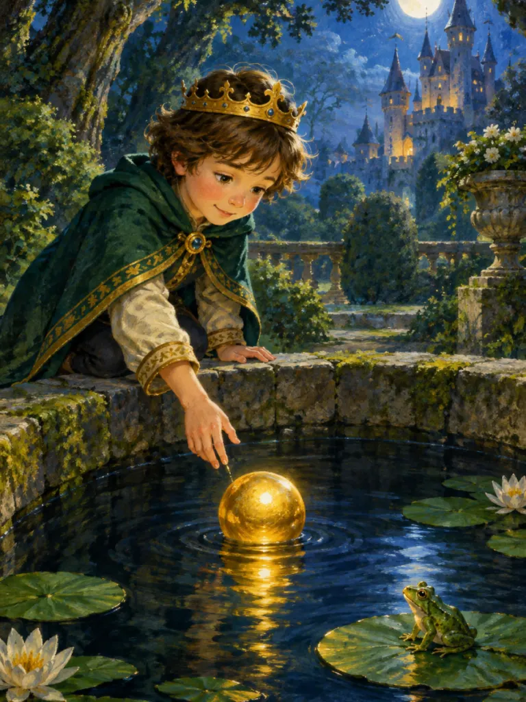 Kann ich den Froschkönig treffen? — Ein goldener Ball, ein Versprechen und ein überraschender Freund