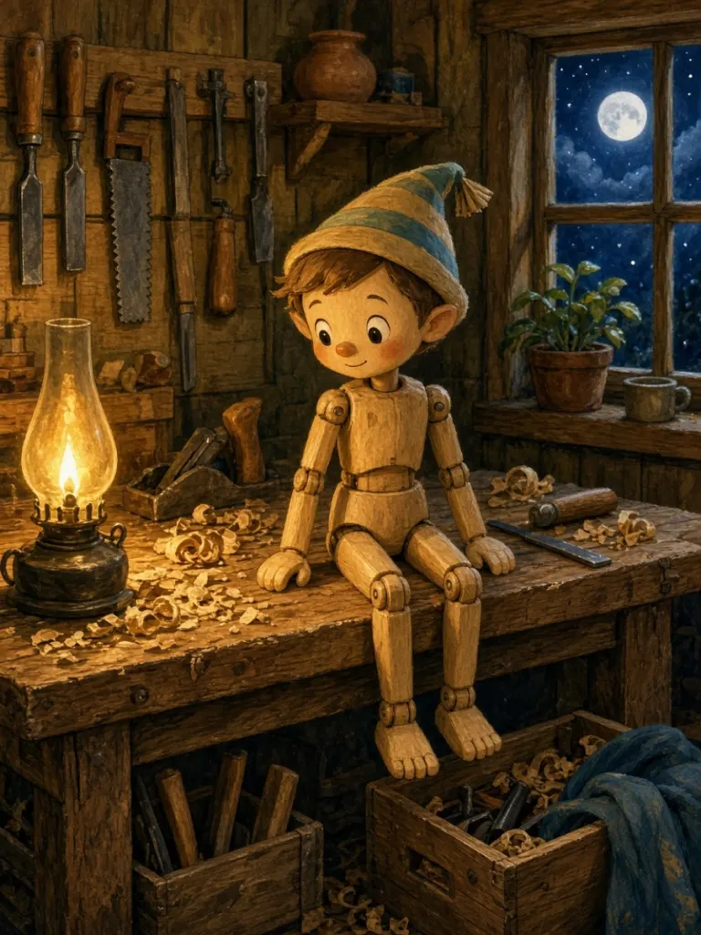 Pinocchio — Ein hölzerner Freund, der lernt, die Wahrheit zu sagen