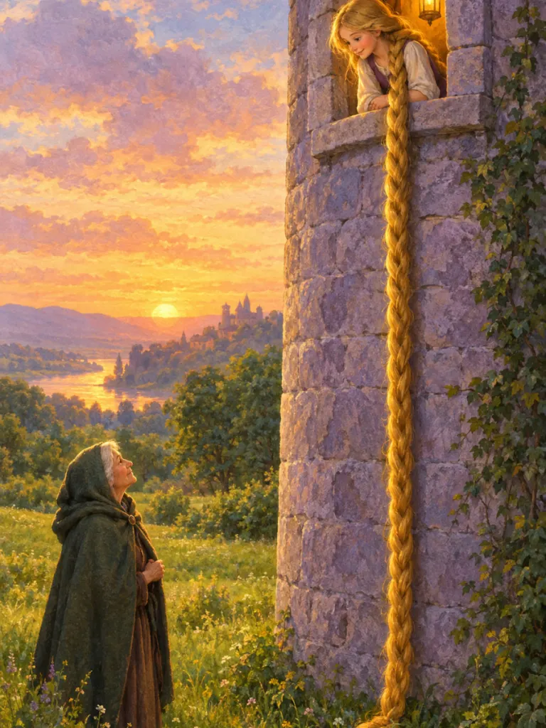 Rapunzel — Et tårn, en himmel fuld af lanterner og hår så langt som historien
